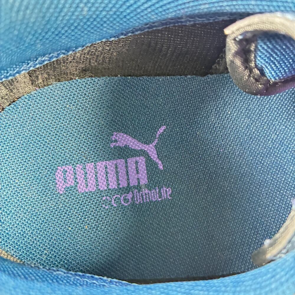 Puma RS100 Opulence Black Denim Purple Lifestyle Sneakers 356846-03 Mens Size 13 - Picture 9 of 11